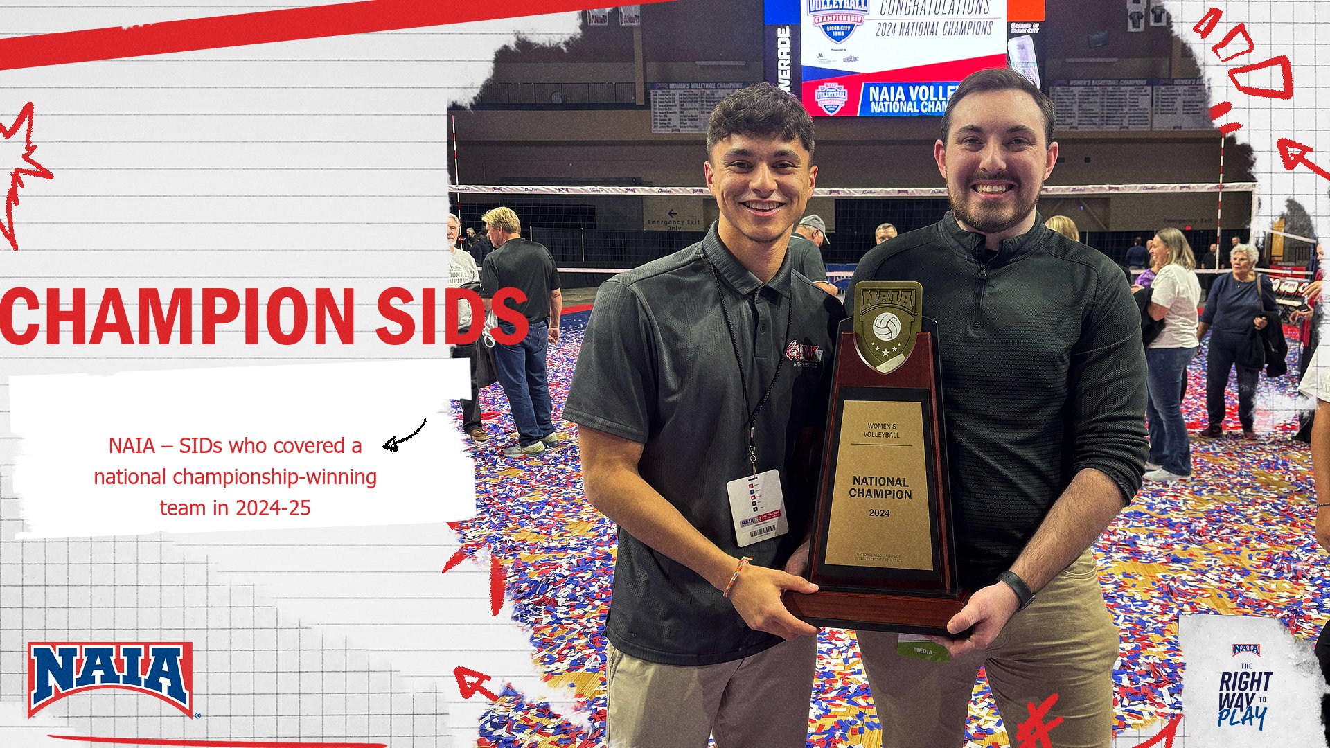 NAIA - SIDs who covered a national championship-winning team in 2024-25