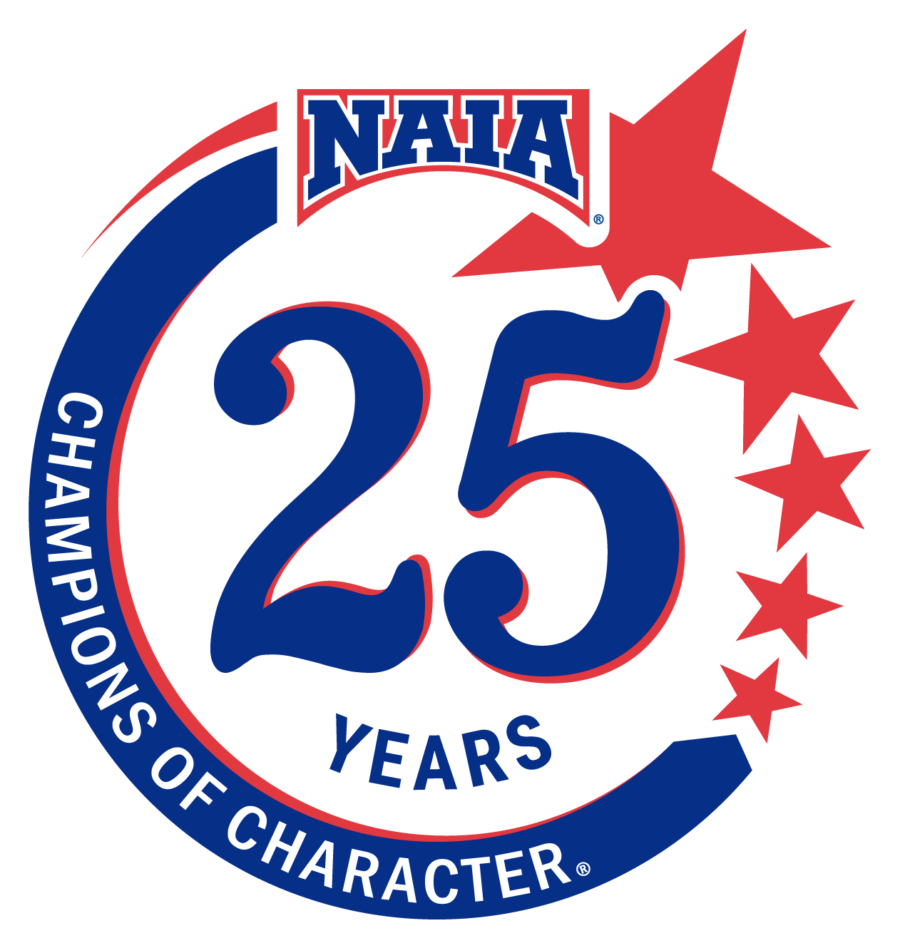 champions of character 25th anniversary logo
