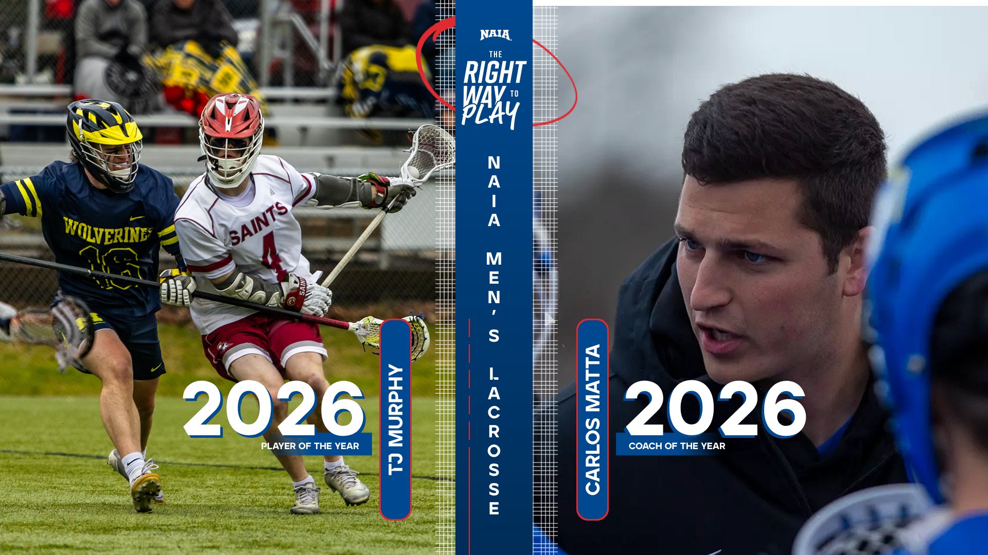 Aquinas (Mich.) and Madonna (Mich.) Highlight 2026 Men’s Lacrosse All-American Honors and Special Awards