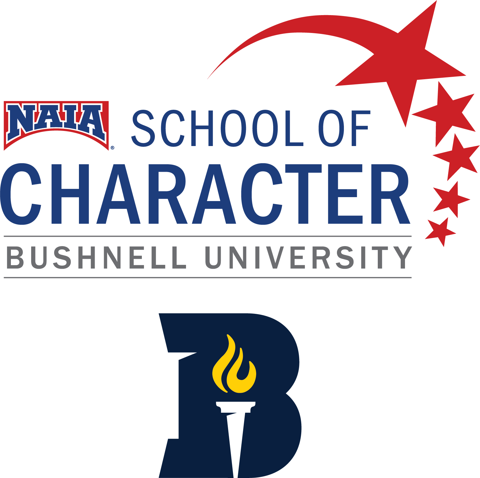 School of Character winner Bushnell University award icon