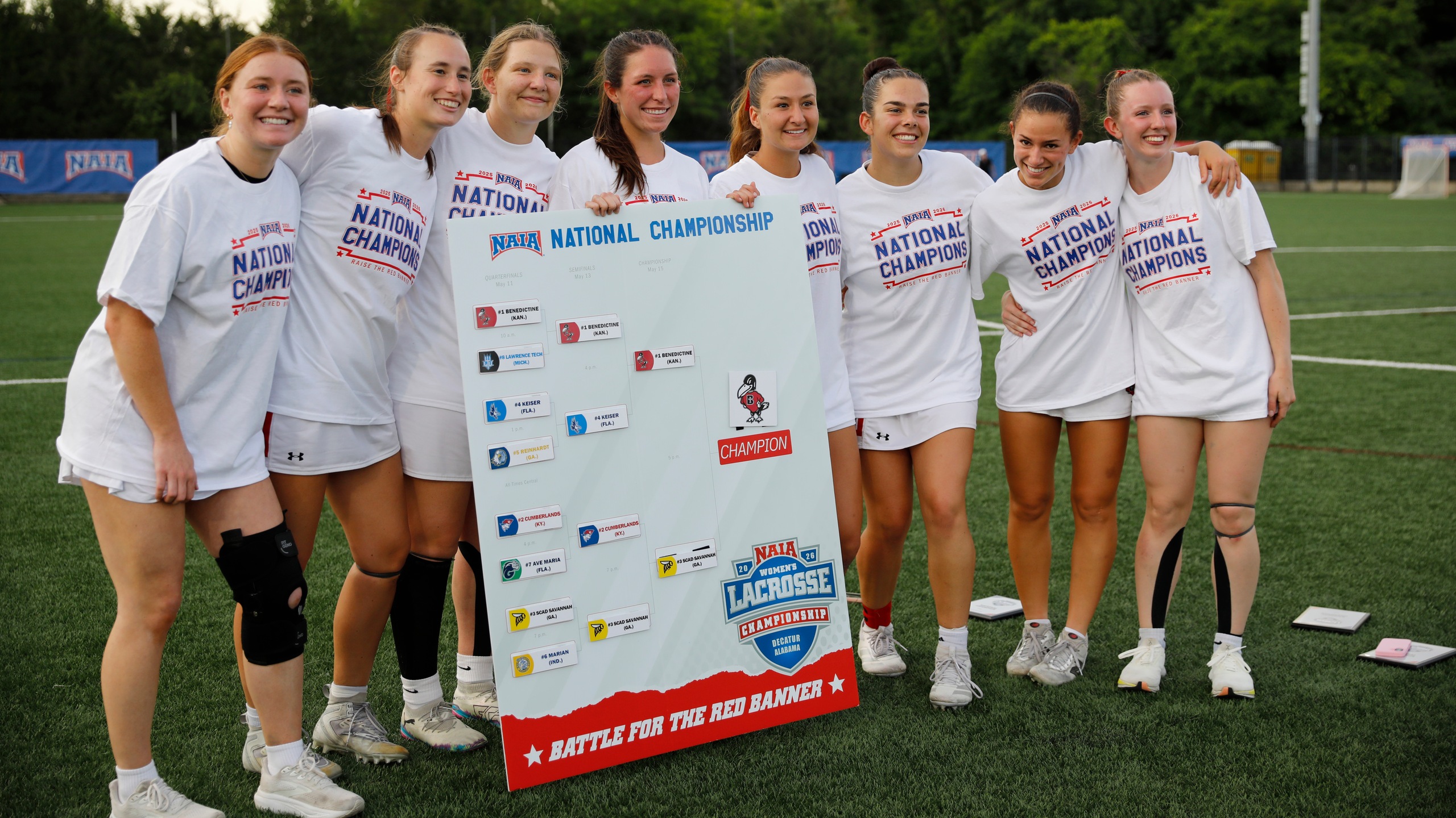 Back-to-Back Titles, 40-Game Winning Streak Put Benedictine (Kan.) on Top of Women’s Lacrosse Postseason Poll