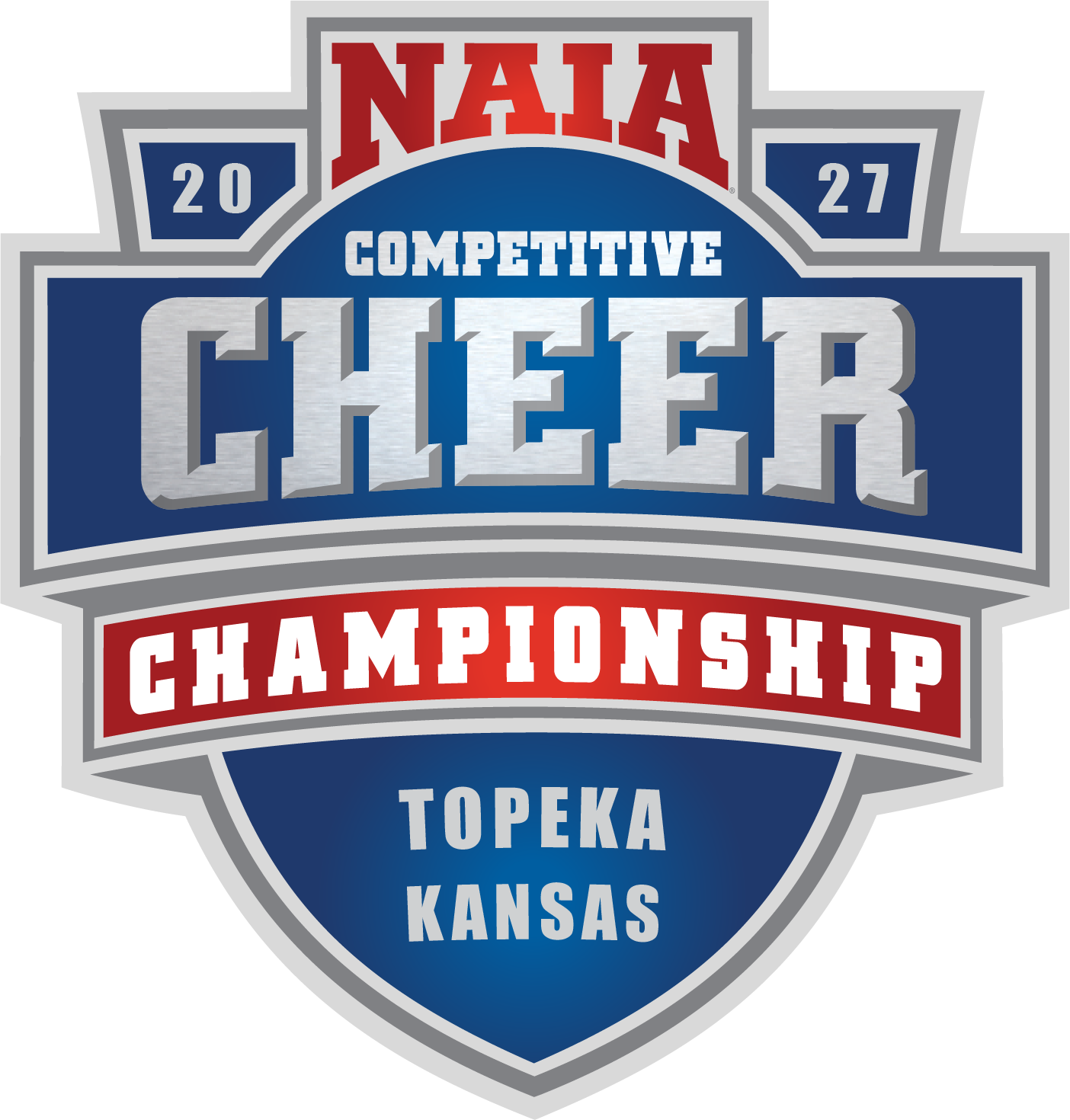 NAIA Competitive Cheer Championship shield