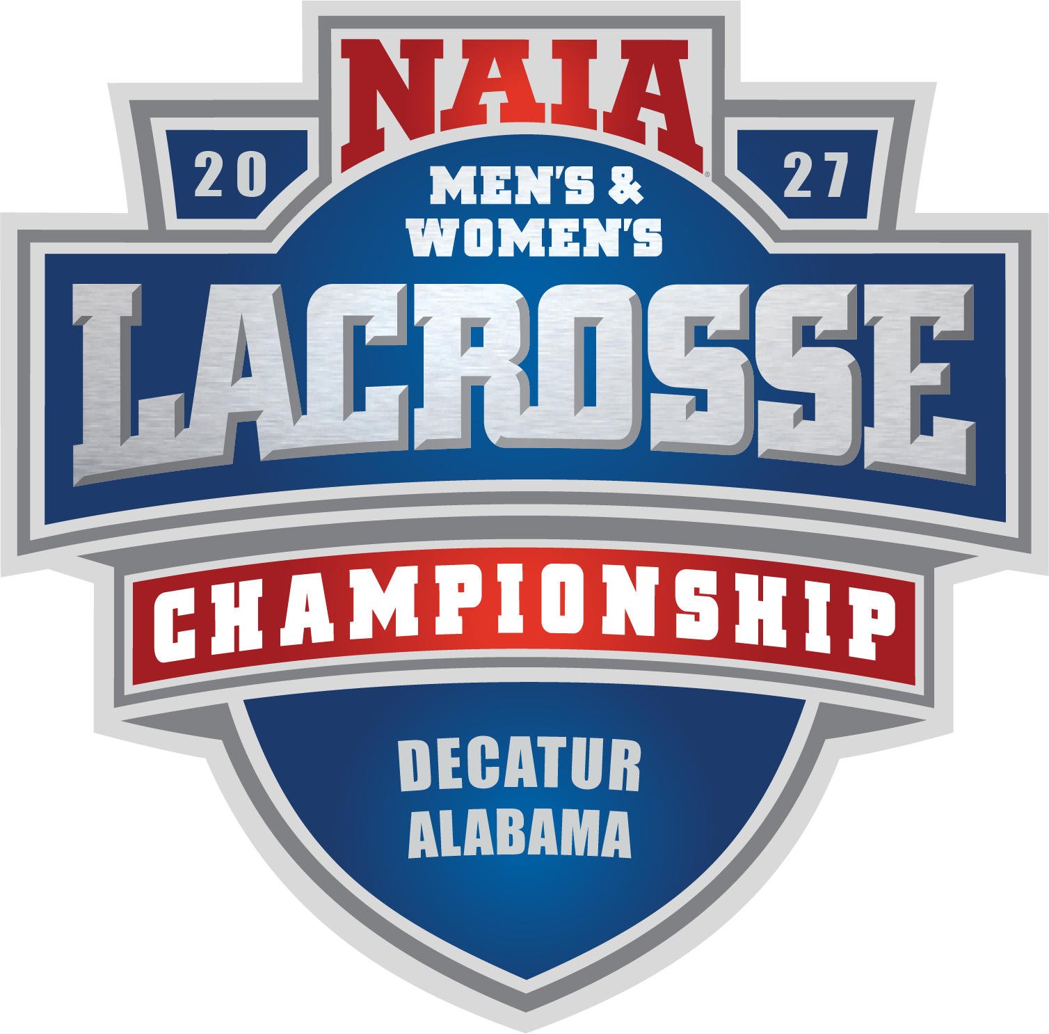NAIA Men's & Women's Lacrosse Championship shield