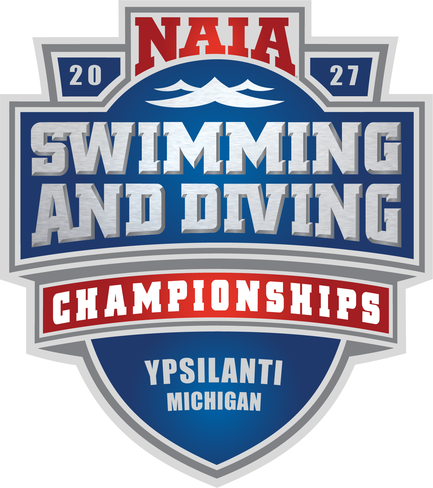 NAIA Swimming & Diving Championship shield