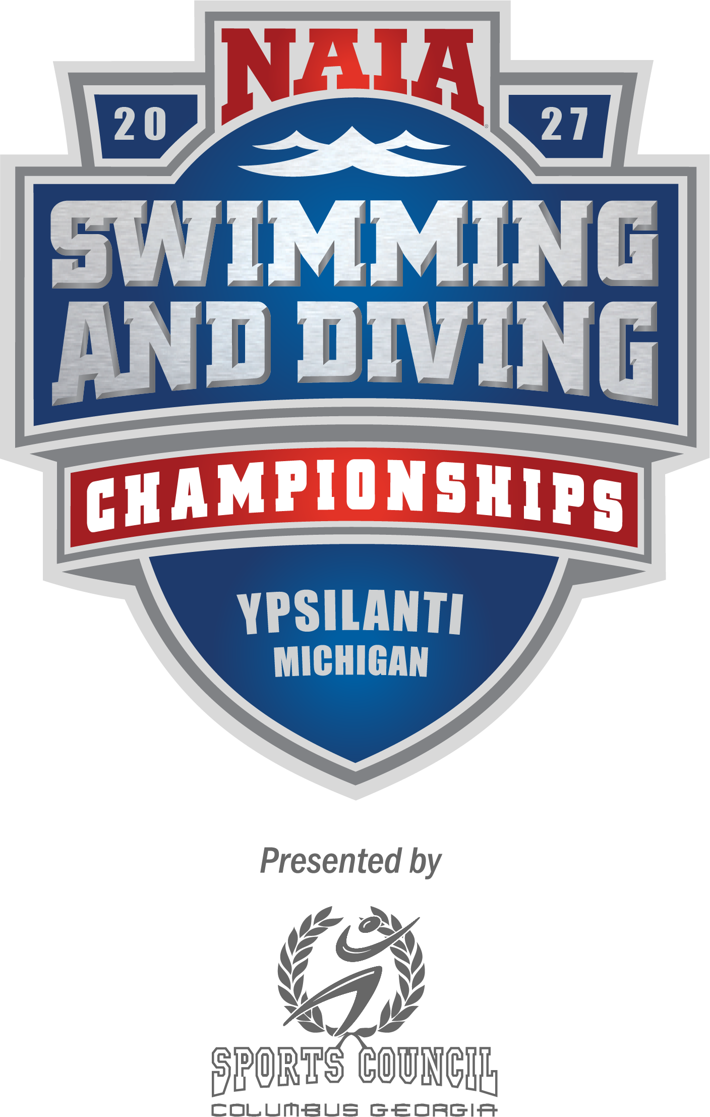 NAIA Swimming & Diving Championship shield