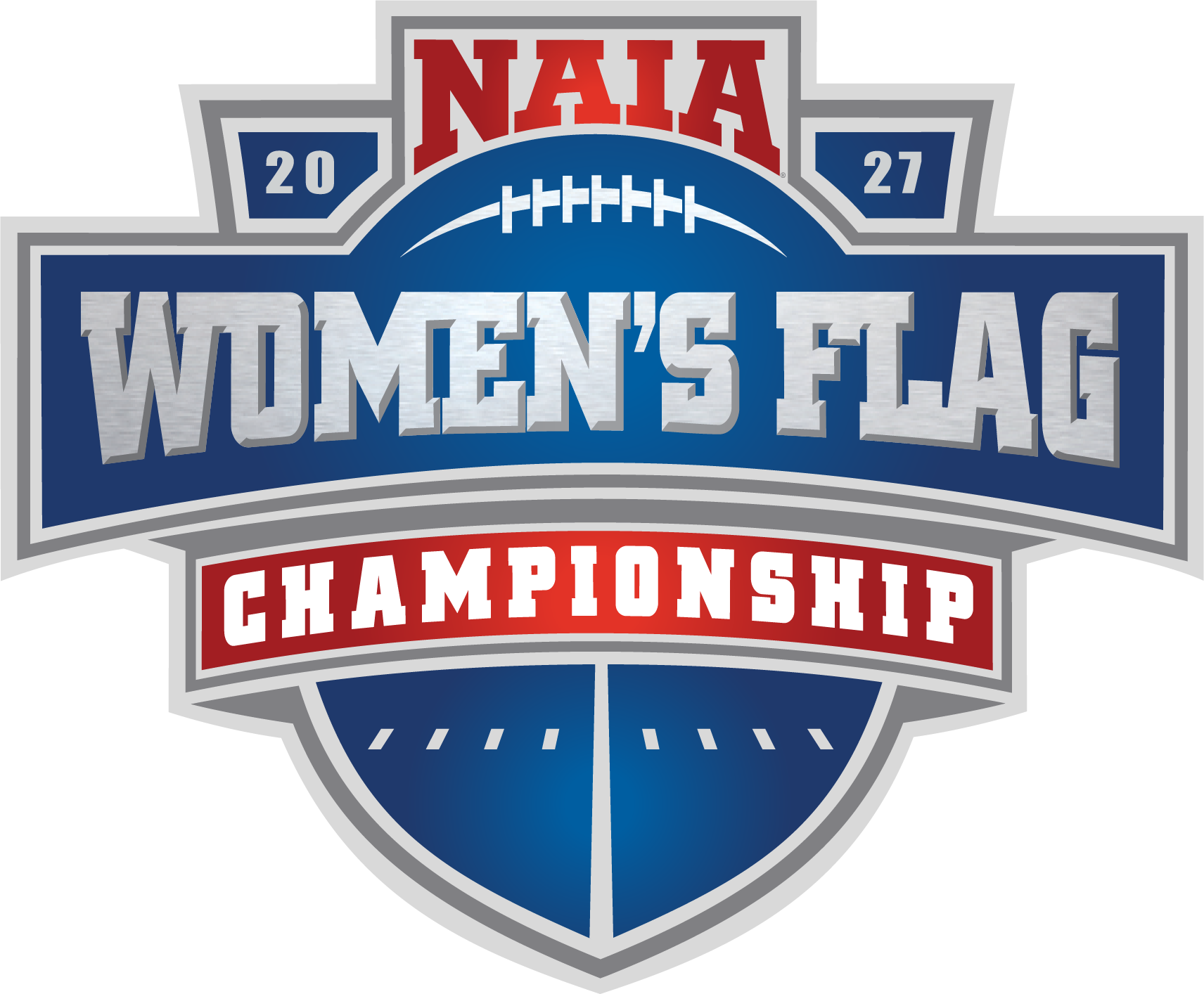 NAIA Women's Flag Football Championship shield