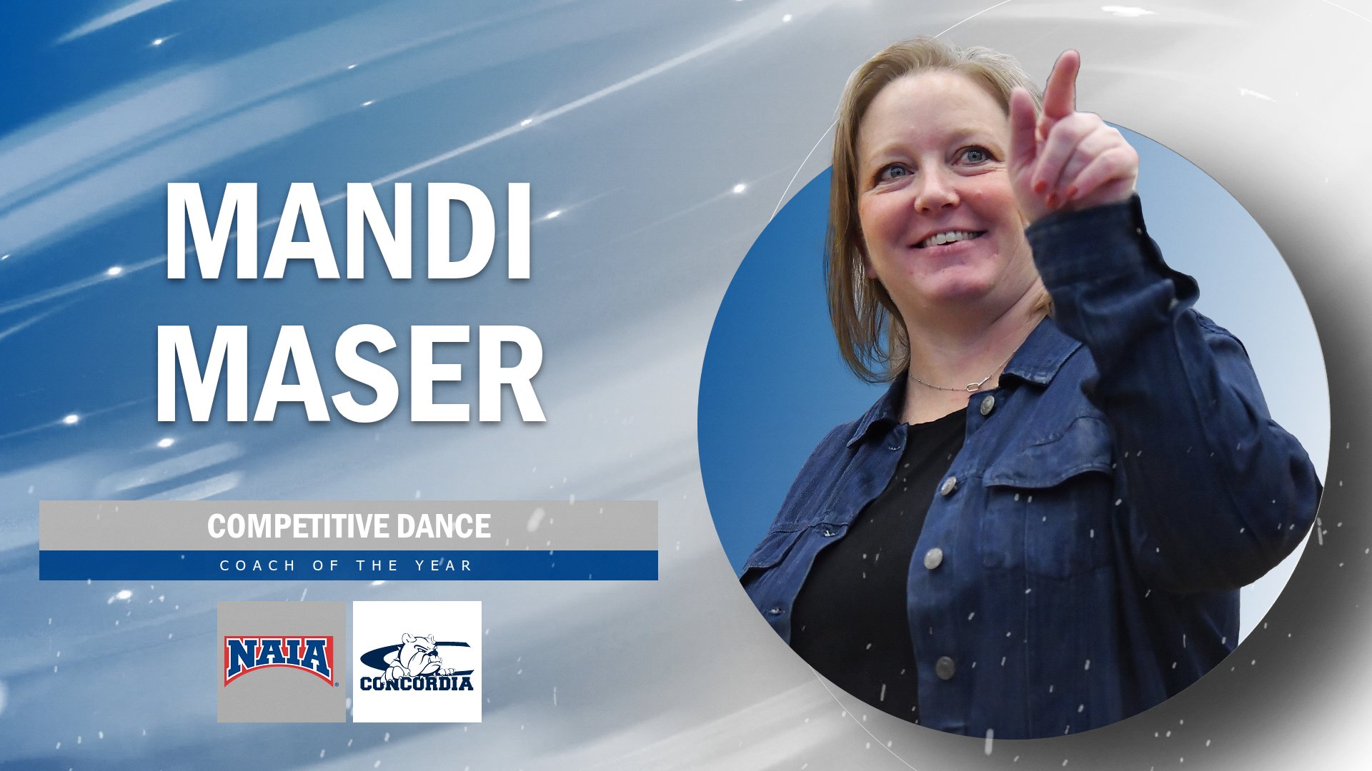 Mandi Maser Named 2026 NAIA Nfinity Competitive Dance Coach of the Year