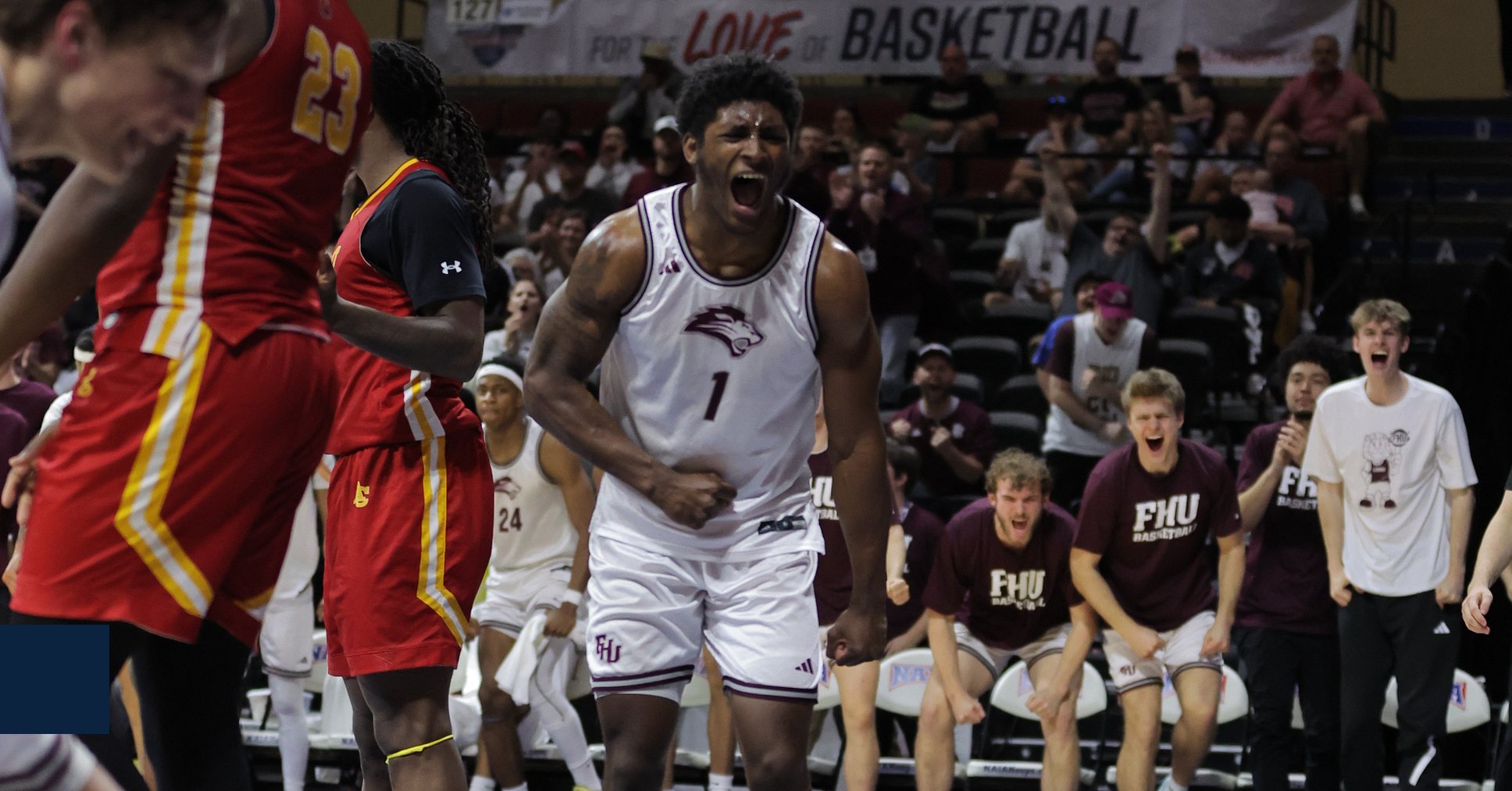 Freed-Hardeman (Tenn.) Survives Arizona Christian’s Late Surge, Advancing to the Fab Four on Monday